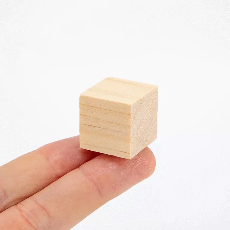 60顆荷木立方體小木塊 天然原木2cm正方體嬰幼兒學習教具 實木木頭益智方塊 小學數學幾何圖形上課教材-細節圖5