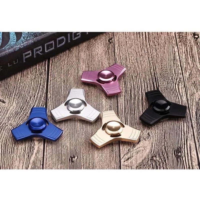 鋅合金三葉指尖陀螺 美國EDC三角平衡板 Hand spinner 舒壓減壓玩具遊戲 手指陀螺-細節圖4