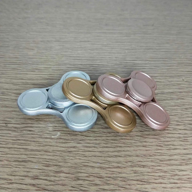 鋅合金三葉指尖陀螺 美國EDC三角平衡板 Hand spinner 舒壓減壓玩具遊戲 手指陀螺-細節圖11