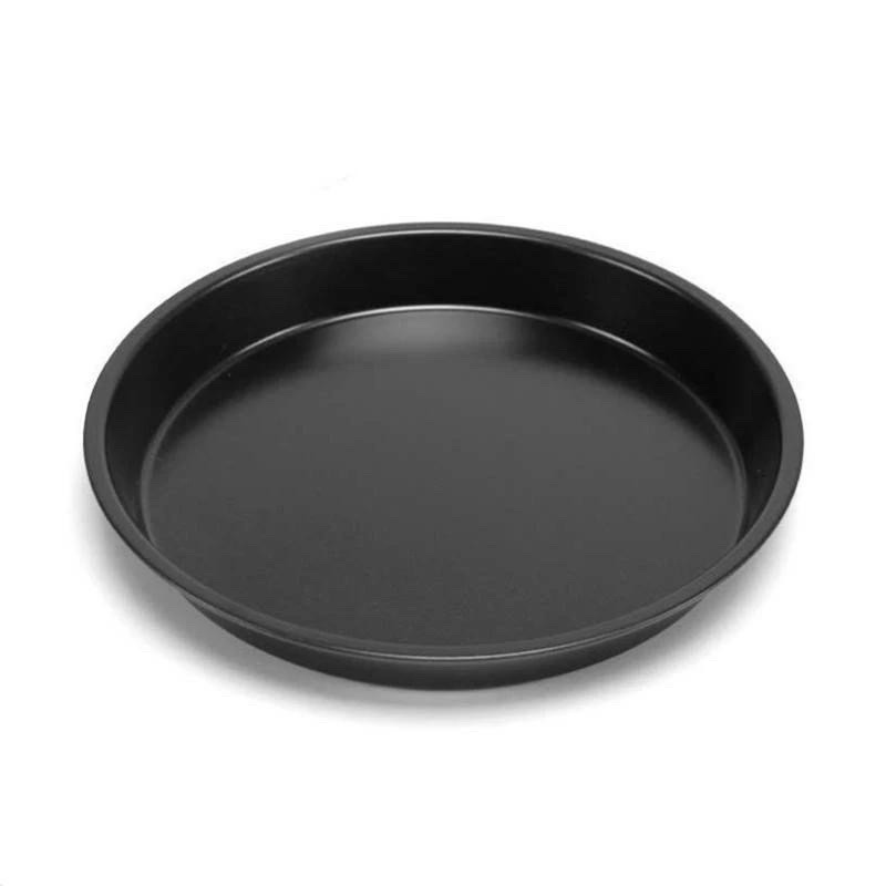 食品級碳鋼批薩盤推薦 廚房烘焙烤盤推薦 不沾烤盤 烤箱用 pizza烤盤 耐高溫圓形烤盤烹飪廚具-細節圖4