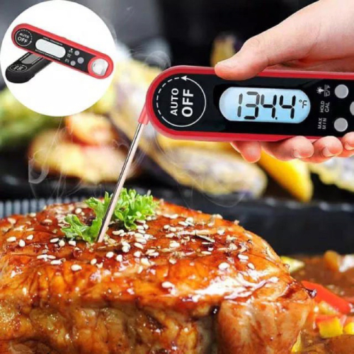 電子數字燒烤食品溫度計,LCD螢幕顯示肉類溫度計,IP67防水廚房烘焙廚具,開罐器,開瓶器