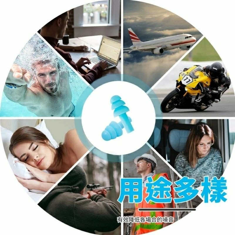 隔音降噪耳塞推薦 防噪音耳塞 睡眠耳塞推薦 矽膠游泳耳塞 水上活動防水耳塞 聖誕樹造型耳塞 打呼靜音睡覺耳塞-細節圖3