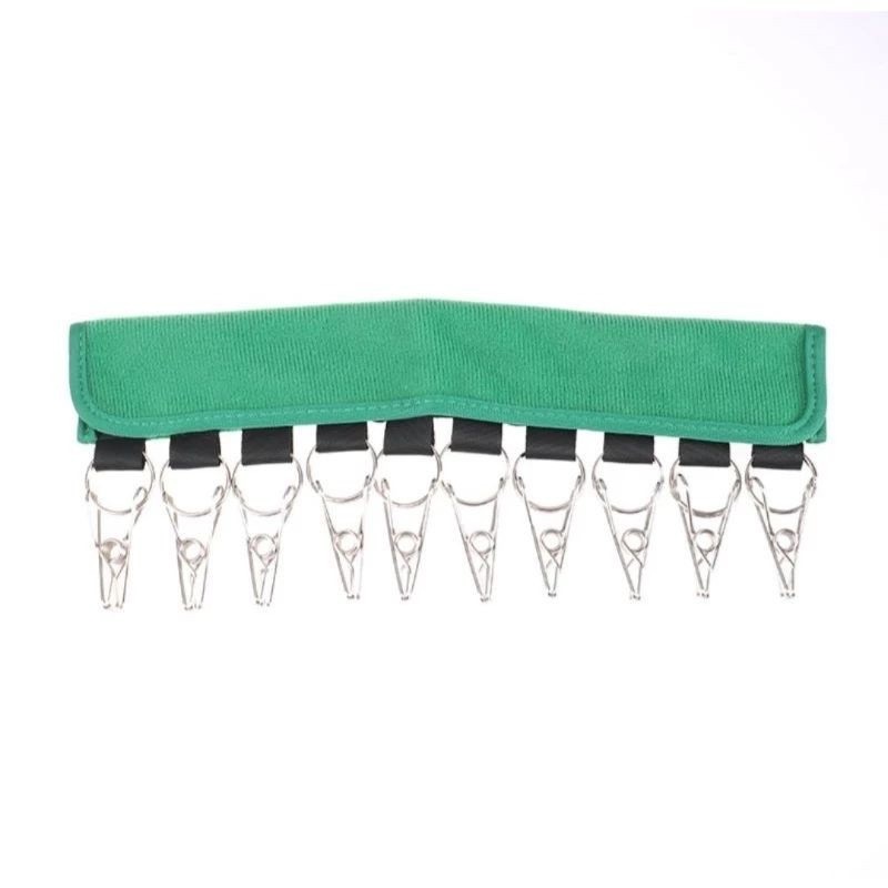 布藝衣帽子收納架,魔鬼氈折疊多功能帽夾,摺疊旅行衣架,帽子收納掛架-細節圖9