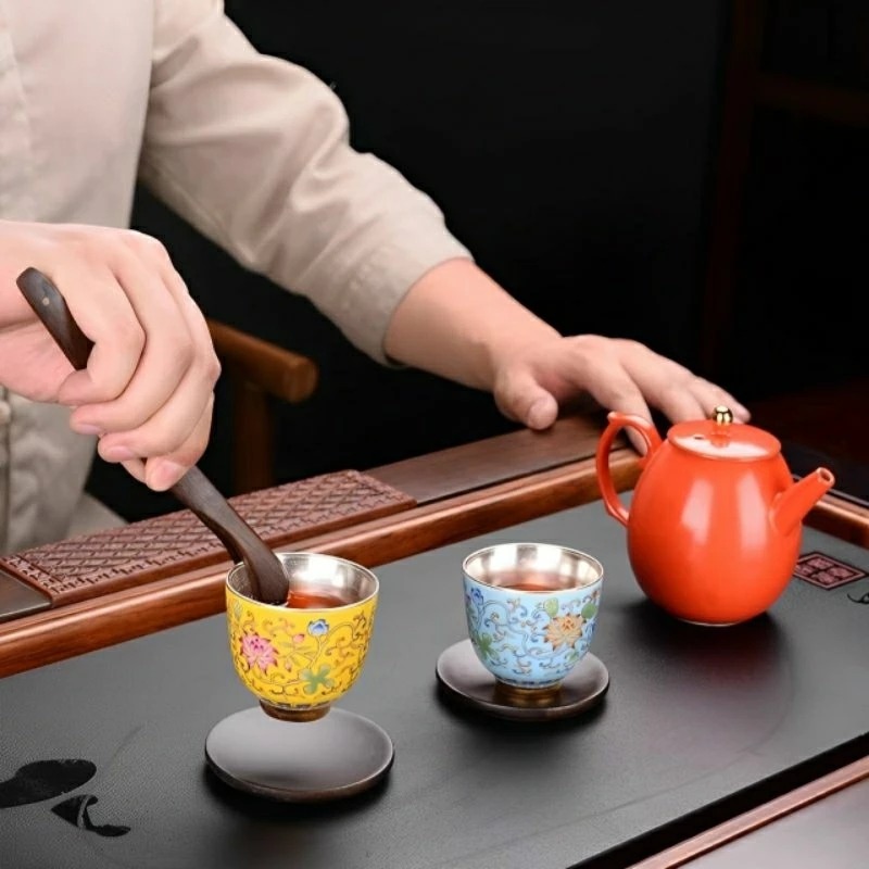 黑檀木實木茶夾,茶具茶杯夾,茶葉夾,泡茶鑷子-細節圖4