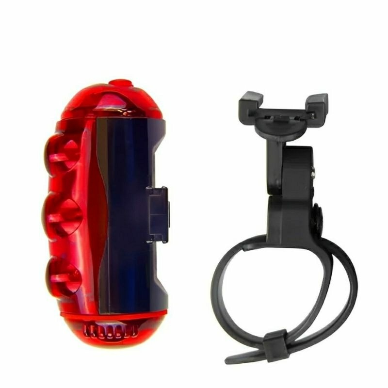 自行車無線爆閃雙排車尾燈,山地公路車夜間騎行防水車燈,單車閃爍安全警示燈,腳踏車燈具-細節圖3