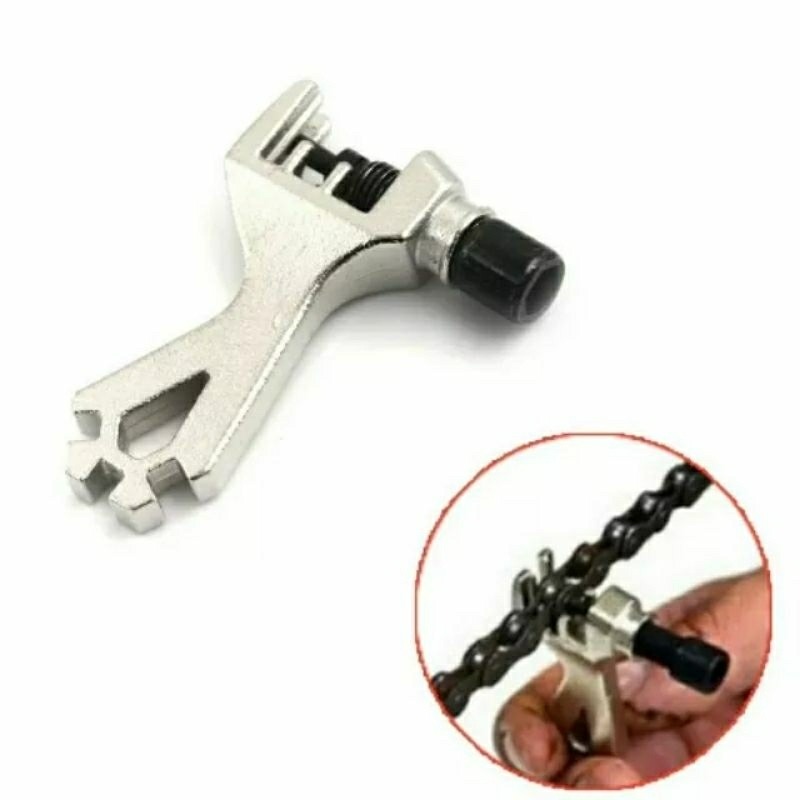 自行車鏈條打鏈器,山地公路車鉚釘鏈接銷拆卸器,單車鏈條維修工具-細節圖7