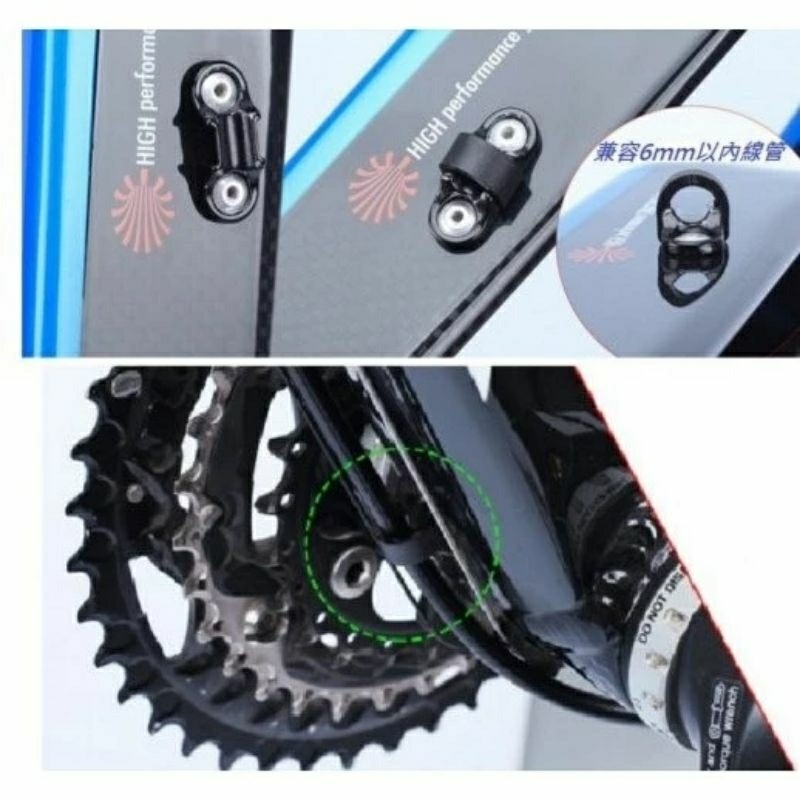 10入自行車用固定線管C型扣,單車變速/煞車外管U型線扣,腳踏車管鎖扣-細節圖4