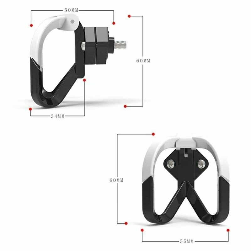 鋁合金摩托車掛勾,機車安全帽掛鉤,金屬雙邊掛鉤,鷹嘴機車改裝配件-細節圖7