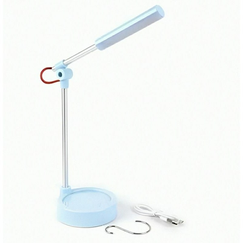 創意鋼管觸控調光可充電檯燈,露營帳篷吊燈,臥室床頭燈,學生書桌節能閱讀燈,吊掛式戶外可攜帶照明燈-規格圖5