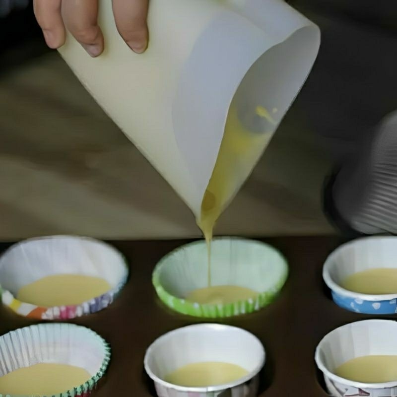 加厚耐熱矽膠量杯,廚房烘焙刻度軟量杯,食品級愛心型蛋糕製作測量杯,糕點製作器具,500ml-細節圖2