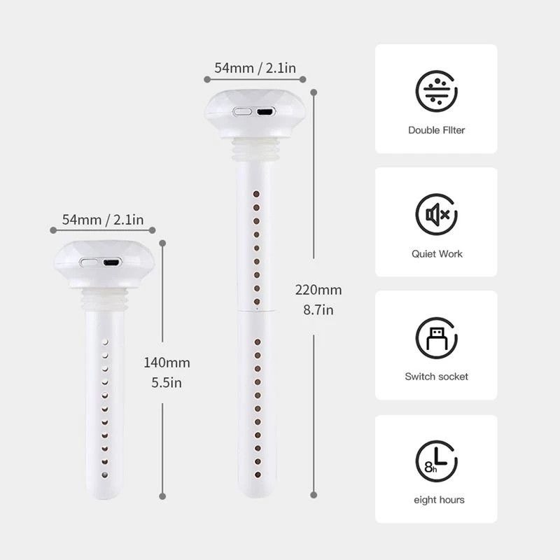 多功能鑽石家用USB補水儀,辦公室便攜淨化空氣超聲波香薰機,房間臥室加濕器,汽車旅行霧化器,無水箱噴霧器-細節圖9