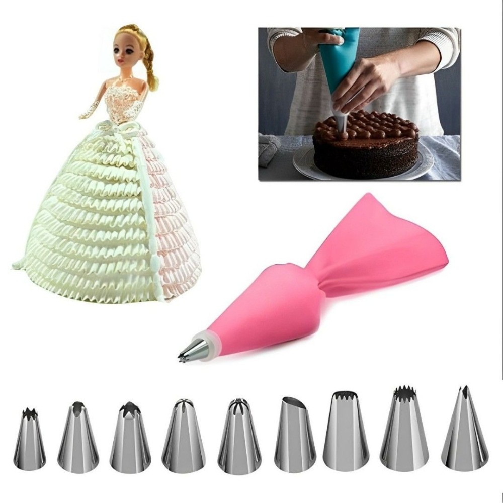 83件套烘焙蛋糕裱花嘴套裝,廚房DIY不鏽鋼裱花嘴,餅乾蛋糕派對點心模具,專業裱花釘擠壓袋-細節圖3