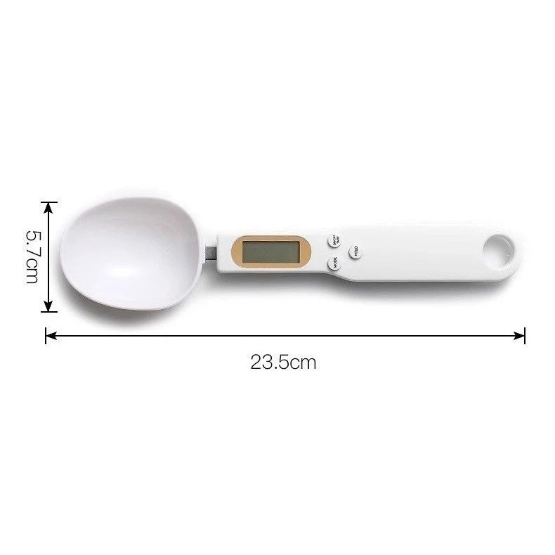 廚房電子量勺秤,烘焙高精準度廚房秤,LCD數值顯示單位切換電子秤,可拆卸勺頭秤-細節圖8