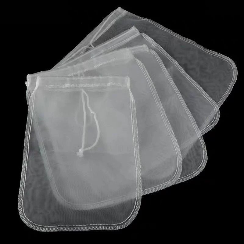 食品級尼龍堅果牛奶豆漿過濾袋,超細水果蔬菜汁過濾網,擠菜餡瀝水袋,30 * 25 cm-細節圖2