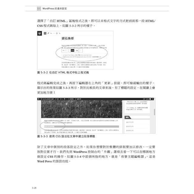 WordPress 架站的12堂課網域申請x架設x佈景主題×廣告申請5.x增訂版 碁峰 零基礎也能上手的網站架設-細節圖10