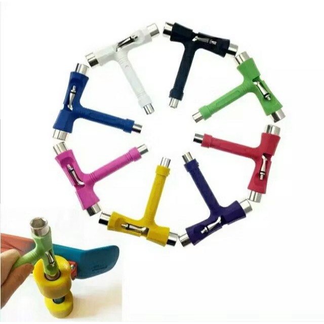 多功能T型工具組,滑板車專業扳手拆裝工具-細節圖3