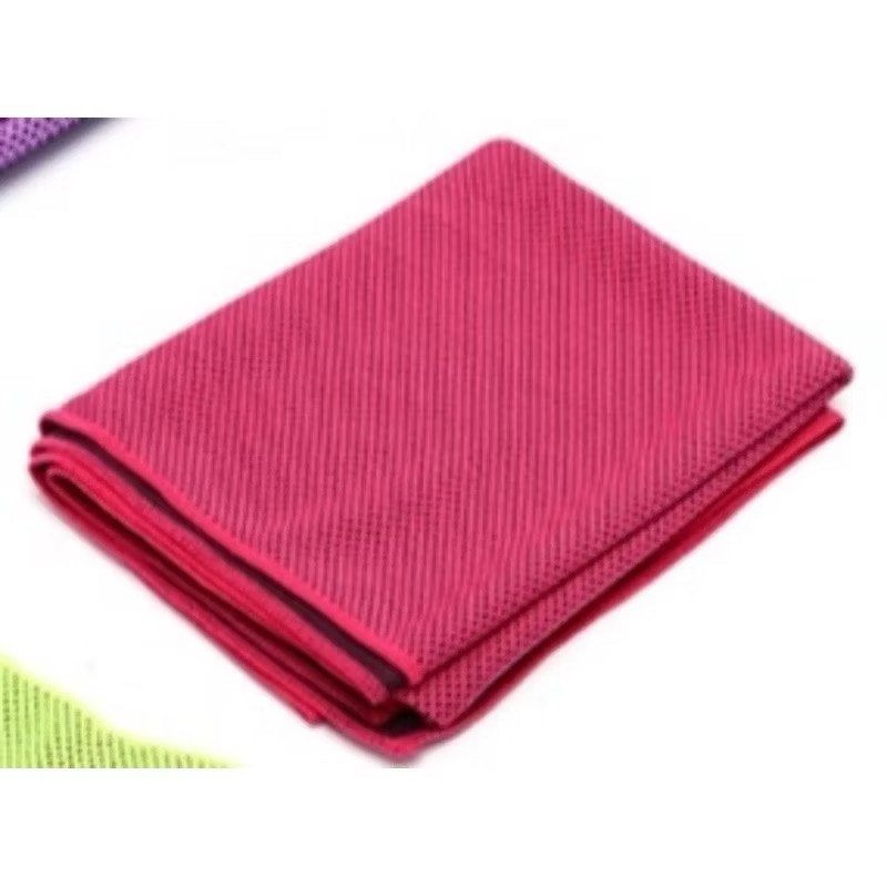 速乾運動毛巾,冷感毛巾,降溫冰涼巾,慢跑跑步擦汗毛巾,玫紅色-細節圖6