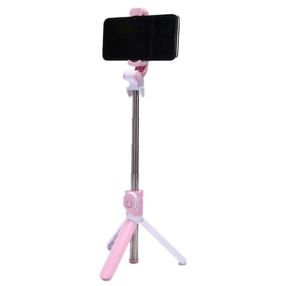 藍牙自拍杆直播手機三腳架,360度旋轉手機架自拍桿,旅行紀錄自拍神器-細節圖3