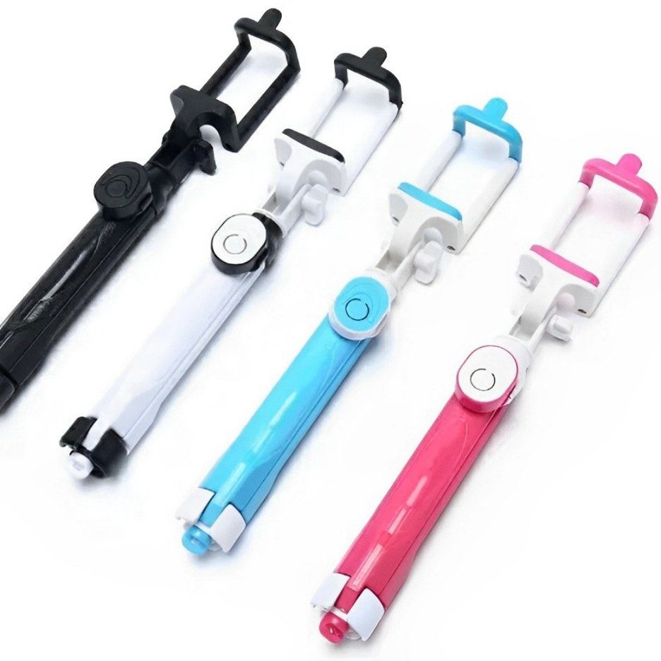 藍芽自拍杆手機三腳架,旅行拍照伸縮自拍桿,旅遊藍牙自拍神器,藍色/玫紅色/黑色-細節圖6