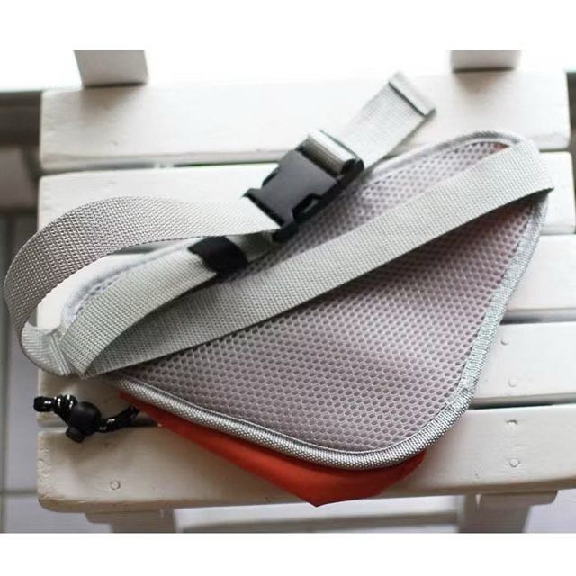 多功能百搭三角運動腰包,戶外跑步防水可放水壺貼身收納包,單車手機隨身包,外出貼身零錢包斜背包-細節圖4