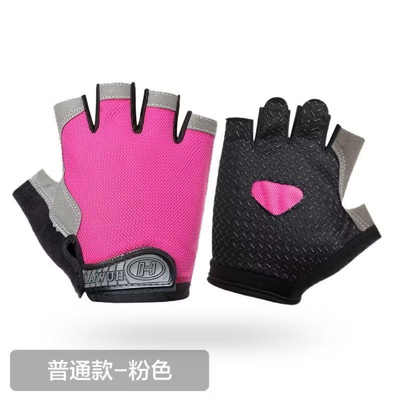 專業矽膠防滑健身手套,透氣運動防護半指手套,戶外單車自行車騎行手套-細節圖3