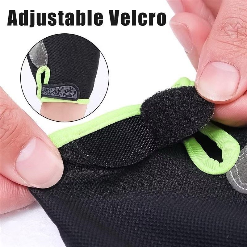 短指健身手套,運動登山旅遊手套,單車騎行防滑防曬透氣手套,重訓防護止滑手套-細節圖5