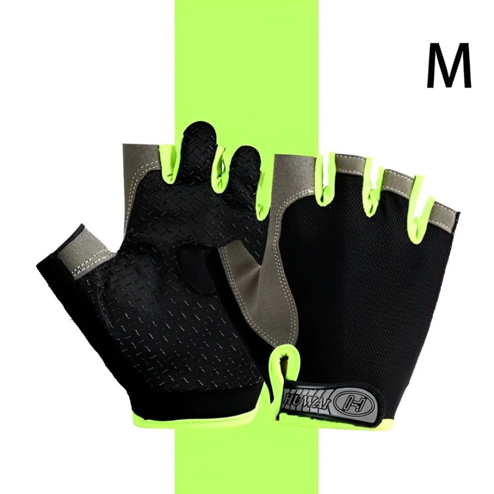 短指健身手套,運動登山旅遊手套,單車騎行防滑防曬透氣手套,重訓防護止滑手套-細節圖7