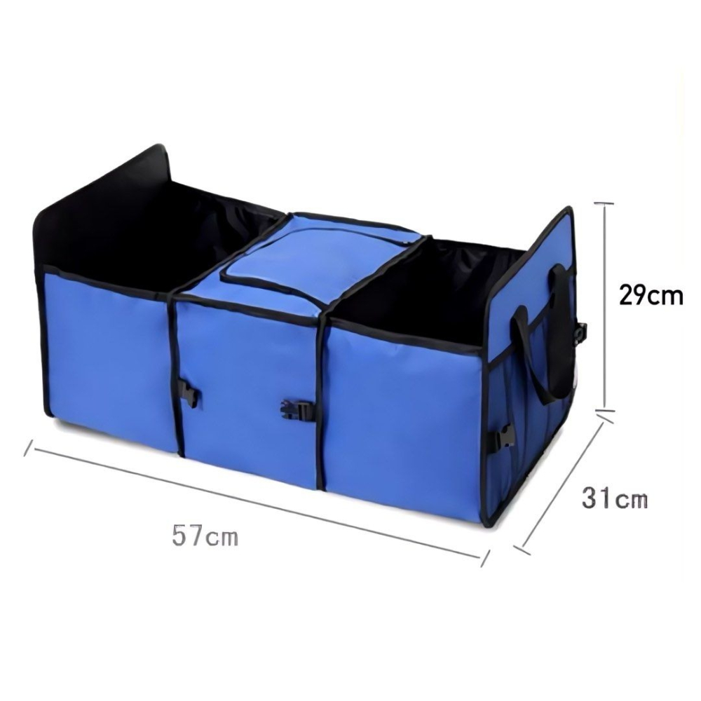 多功能可折疊車用保溫置物袋,汽車後備箱戶外旅行收納袋,露營野營野餐手提摺疊保溫袋-細節圖4