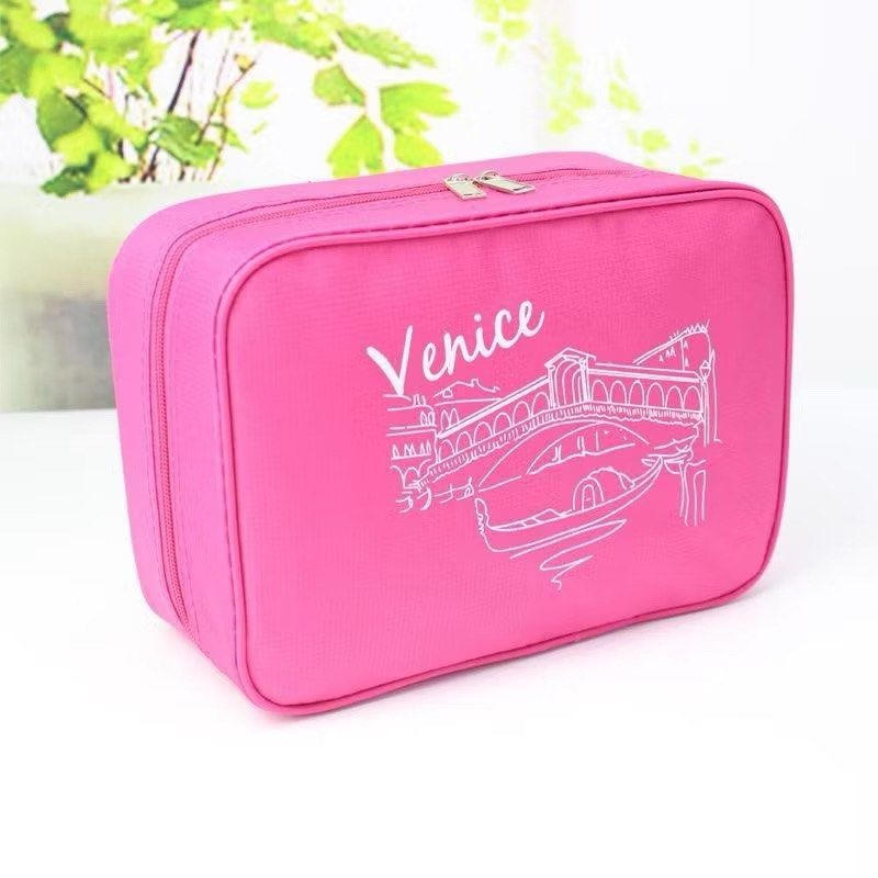 可掛式旅行收納包,掛鉤防水旅遊盥洗包,大容量化妝包收納袋,外出洗漱包-細節圖3