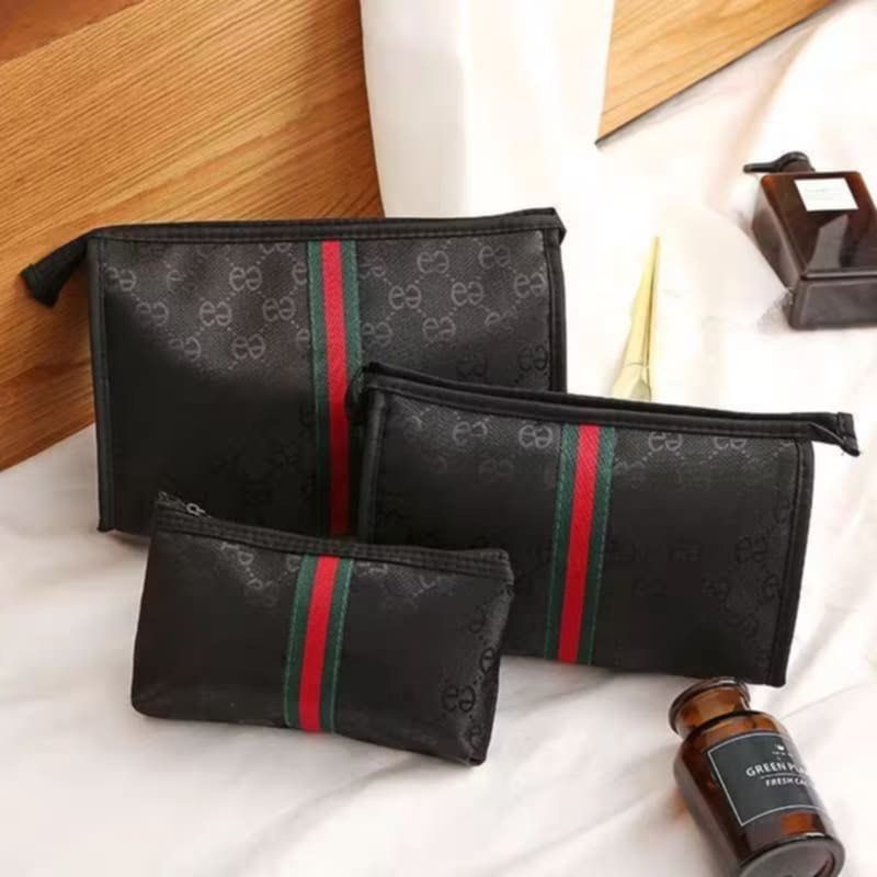 韓國便攜迷你化妝包,大容量隨身旅行收納包,時尚簡約手拿包,出國旅遊洗漱包-細節圖2