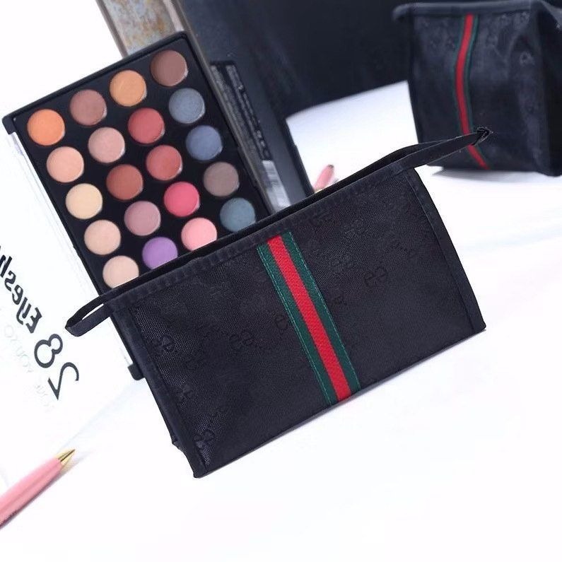 韓國便攜迷你化妝包,大容量隨身旅行收納包,時尚簡約手拿包,出國旅遊洗漱包-細節圖9