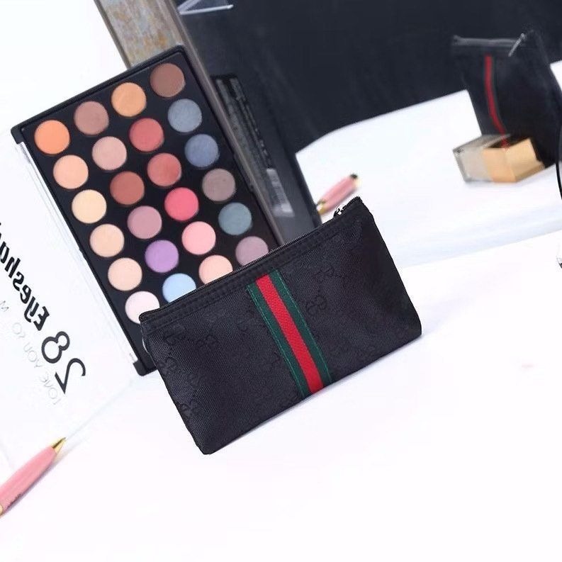 韓國便攜迷你化妝包,大容量隨身旅行收納包,時尚簡約手拿包,出國旅遊洗漱包-細節圖10