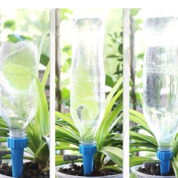 2入自動澆花神器,可調節流量控制閥滴灌懶人澆水器,花卉多肉植物滲水器-細節圖3