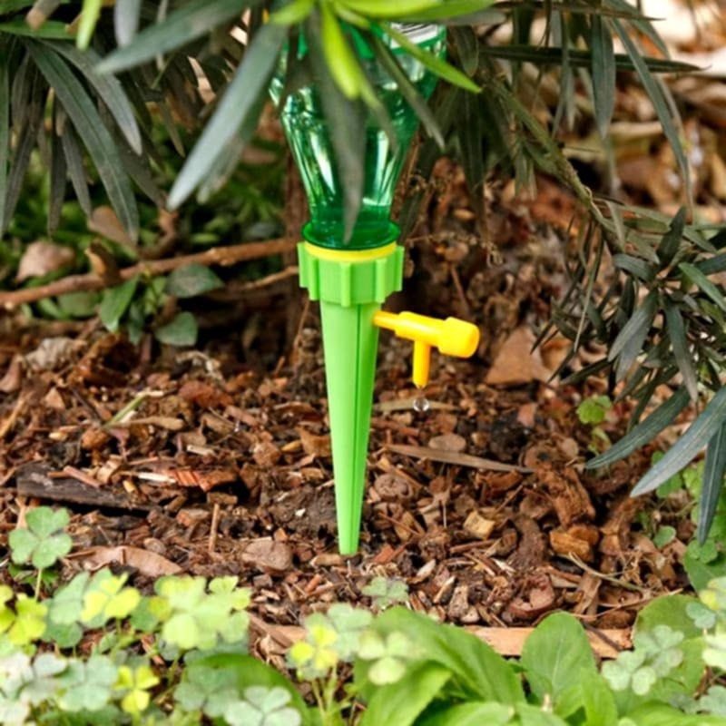 2入自動澆花神器,可調節流量控制閥滴灌懶人澆水器,花卉多肉植物滲水器-細節圖5