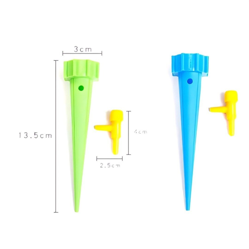 2入自動澆花神器,可調節流量控制閥滴灌懶人澆水器,花卉多肉植物滲水器-細節圖6