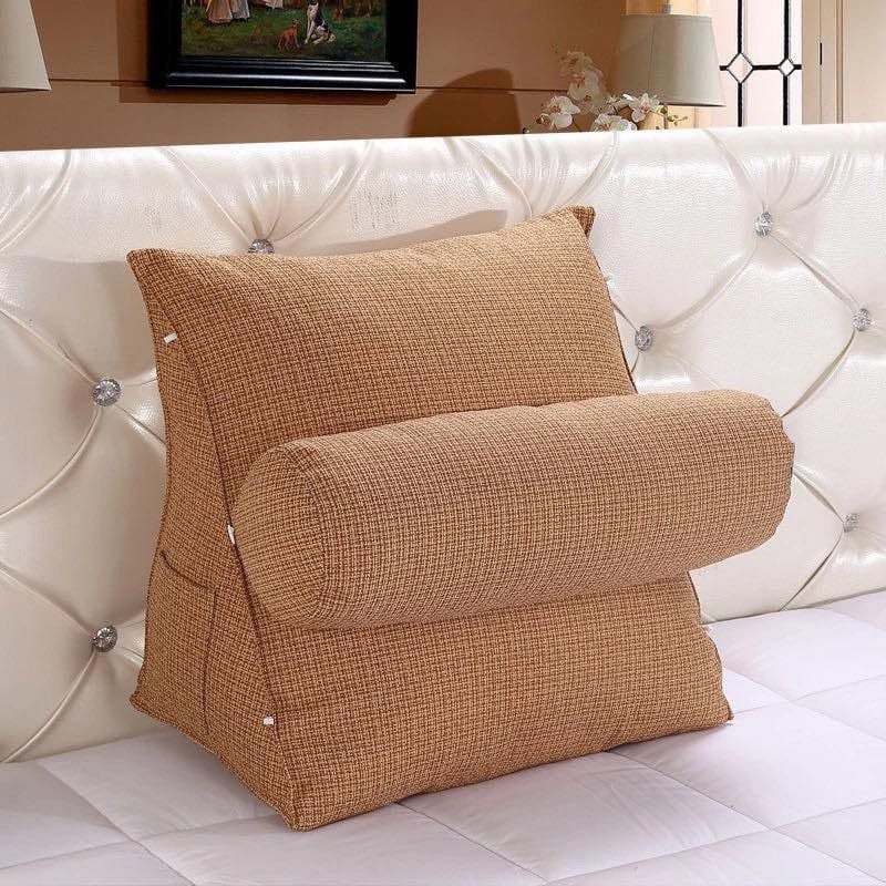 簡約三角靠墊護頸枕,日系多功能午休靠枕,立體懶人枕頭-細節圖9