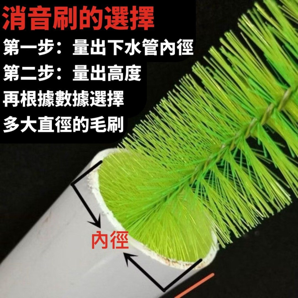 魚缸過濾消音毛刷,下水管道靜音濾材毛刷,溢流區靜音刷,75cm-細節圖2