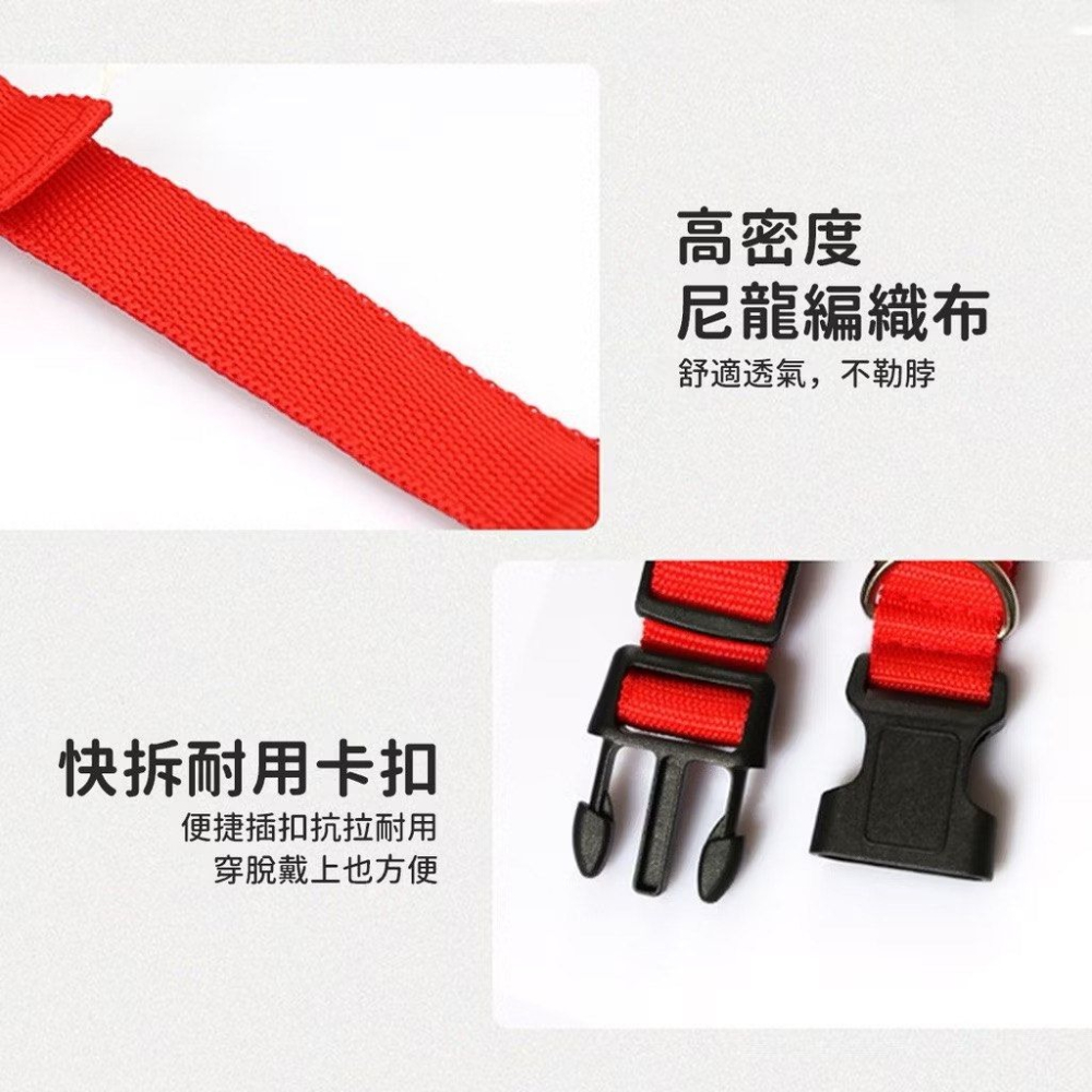 LED發光寵物項圈,夜間散步安全遛狗項圈,發亮狗狗牽繩項圈-細節圖7