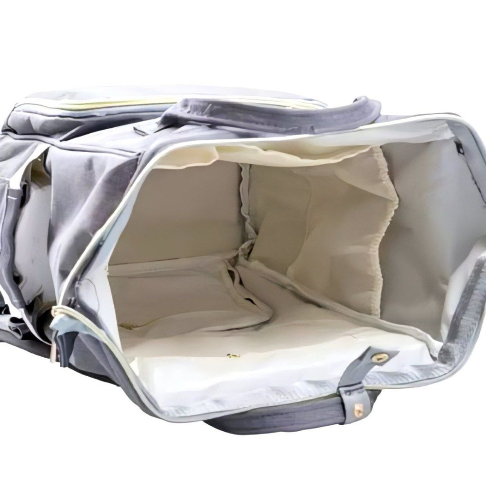 防水大容量外出媽媽包,多功能手提奶瓶母嬰包,戶外旅行尿布袋,嬰幼兒用品收納雙肩包-細節圖4