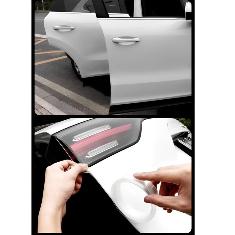 汽車隱形防撞透明貼,車門防撞貼,機車防撞透明隱形貼,保險桿防撞條,防水奈米貼-細節圖5