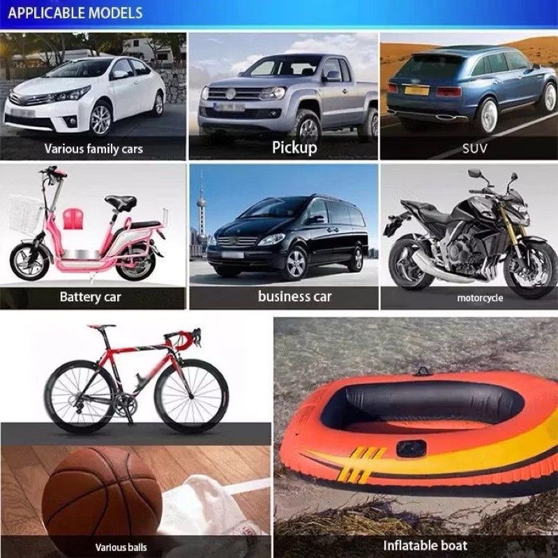 汽車用輪胎造型充氣泵,12V迷你車載電動打氣泵,多功能輪胎打氣筒,電動打氣機-細節圖4