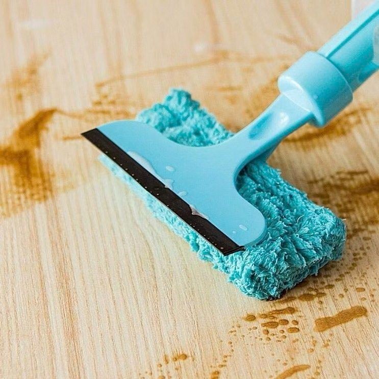 一體式雙面擦玻璃工具,可噴水窗戶刮玻璃清潔刮刀,雙頭擦窗器-細節圖4