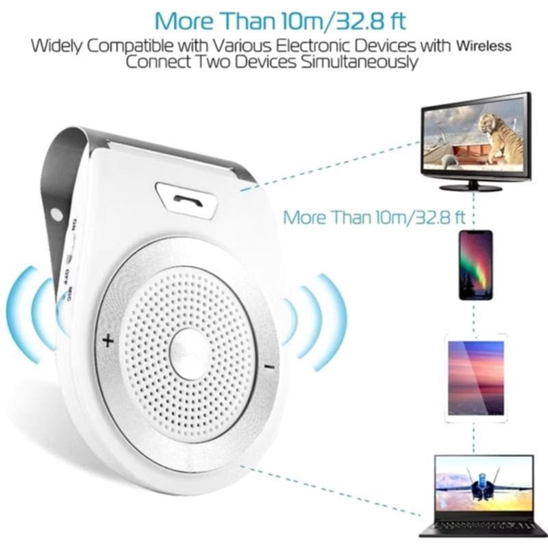 車載無線藍牙喇叭,汽車免提通話音樂播放器,車用立體聲音樂播放器-細節圖3