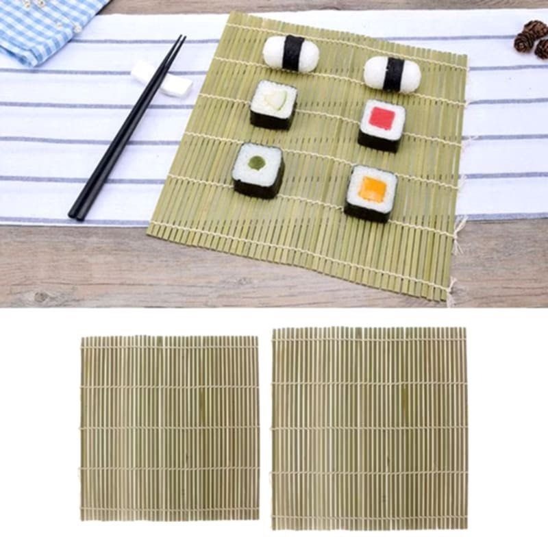 韓式料理紫菜包飯竹製壽司簾,日式海苔飯卷竹簾,24*23 cm-細節圖4