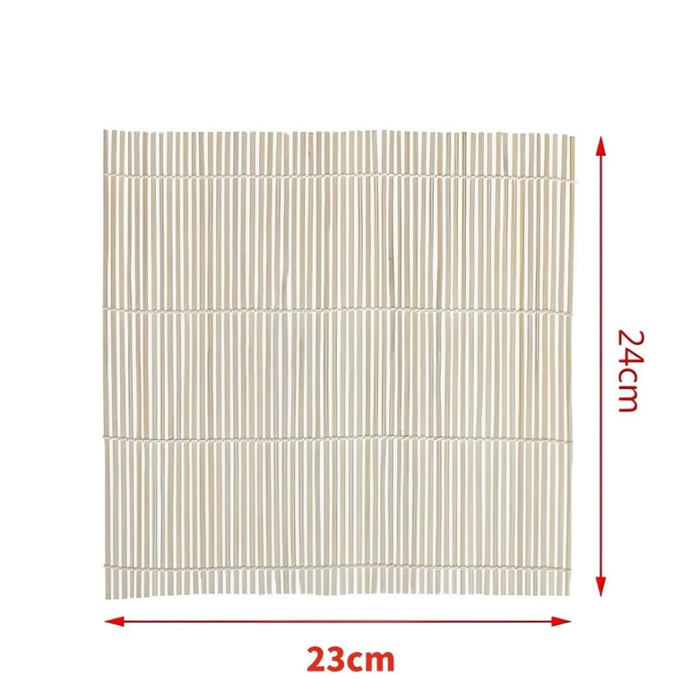 韓式料理紫菜包飯竹製壽司簾,日式海苔飯卷竹簾,24*23 cm-細節圖5