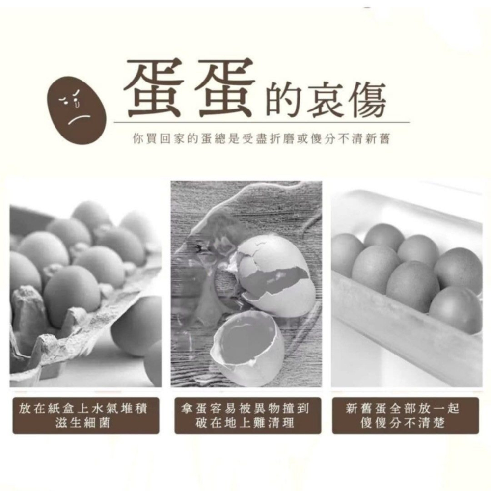 廚房冰箱滾動雞蛋收納盒,多層斜口自動滾蛋器,自動滾落蛋架-細節圖4