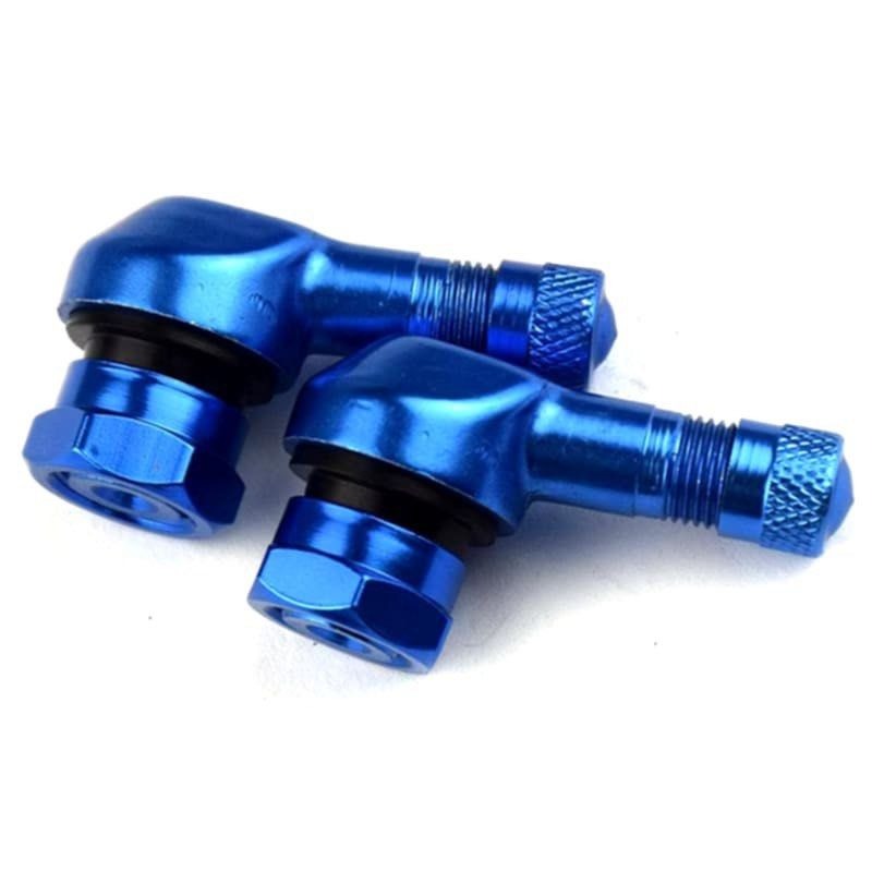 一對摩托車90 度角鋁合金氣門嘴,機車改裝車輪輪胎防漏氣嘴-細節圖8