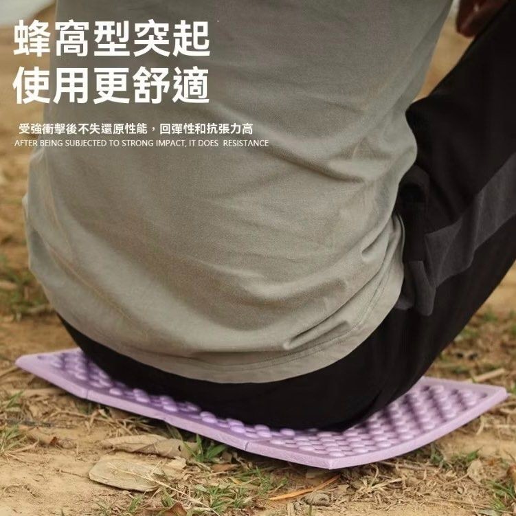 戶外露營防水折疊墊,XPE可摺疊野餐坐墊,加厚防潮草地坐墊-細節圖2