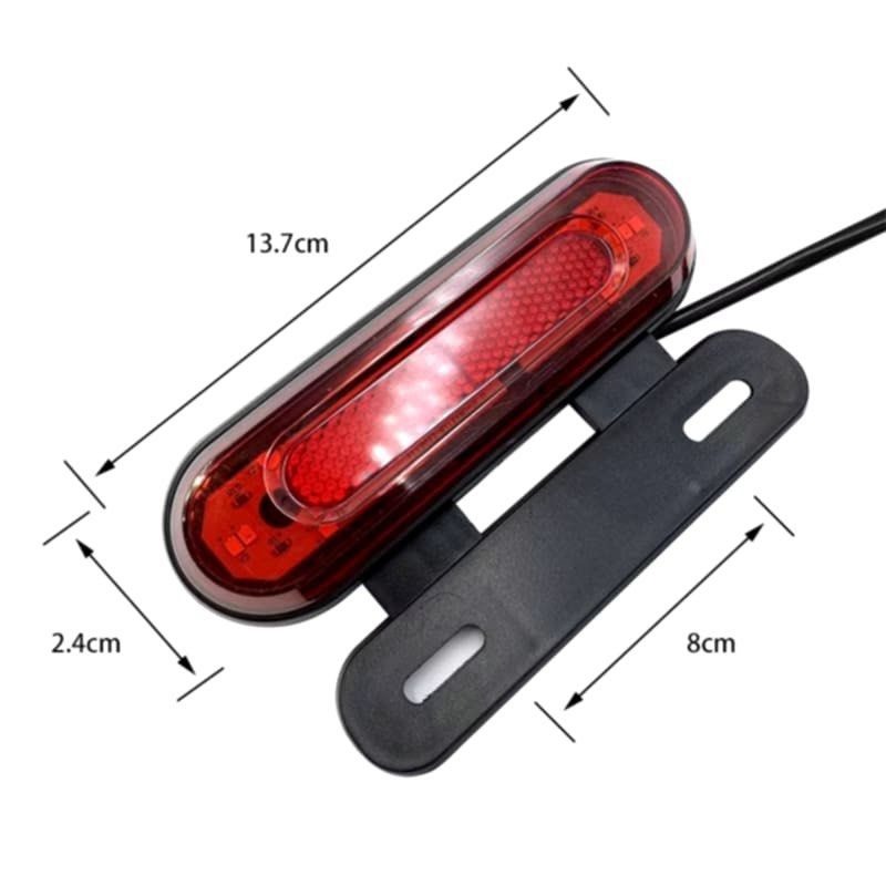 摩托車LED車尾燈,機車安全煞車燈,安全警示燈-細節圖5