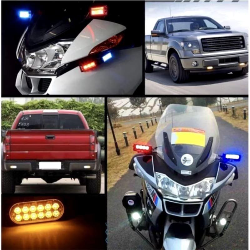 汽車改裝LED側邊燈,卡車改裝警示燈,工程車車門警示燈-細節圖2